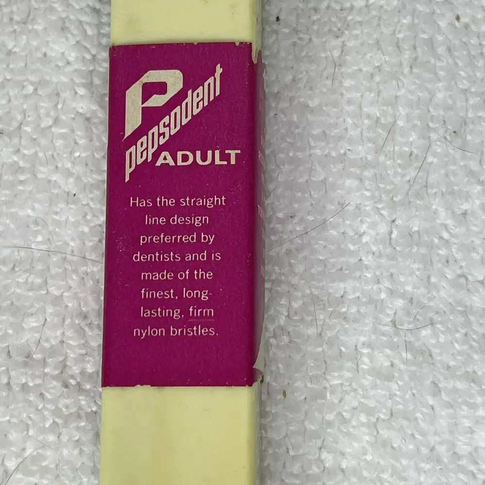 Vintage Pepsodent MEDIUM Green Toothbrush Hard Case-SEALED w/ Toothpaste